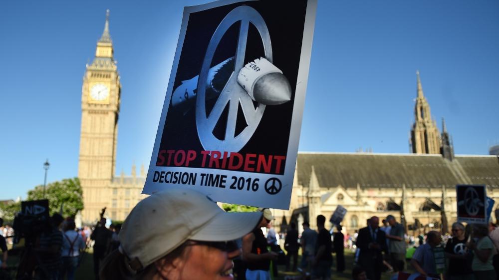MP''s to vote on the renewal of Trident