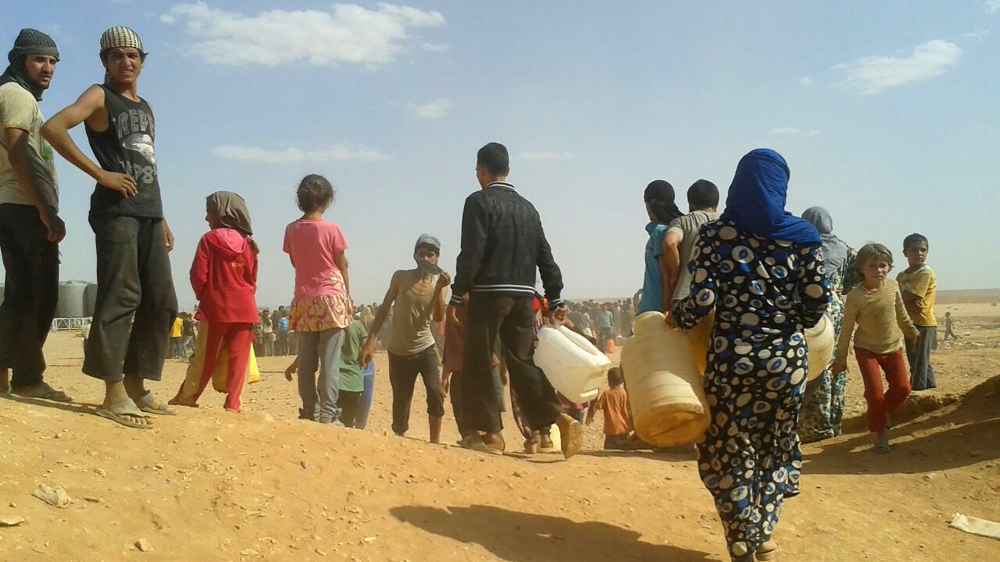 Syrian refugees in Jordan