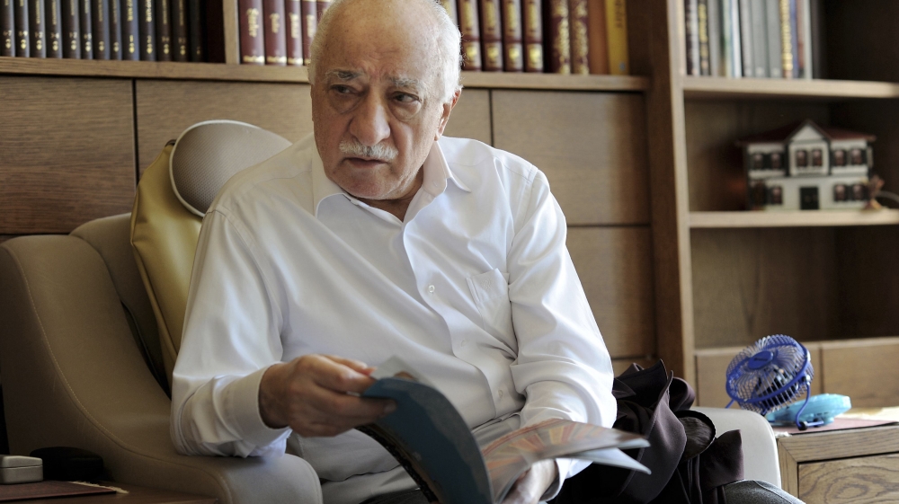 Islamic preacher Fethullah Gulen is pictured at his residence in Saylorsburg Pennsylvania