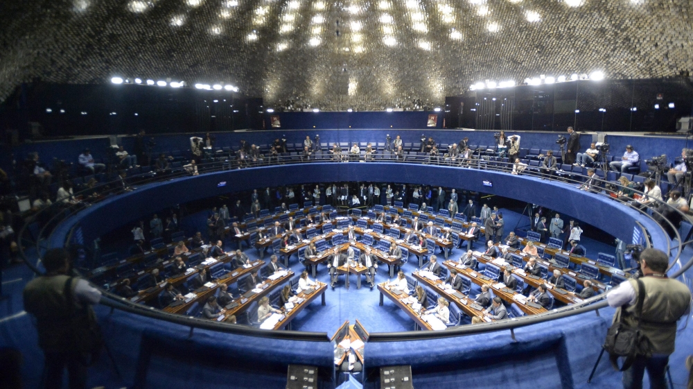 Senate debate on Rousseff impeachment