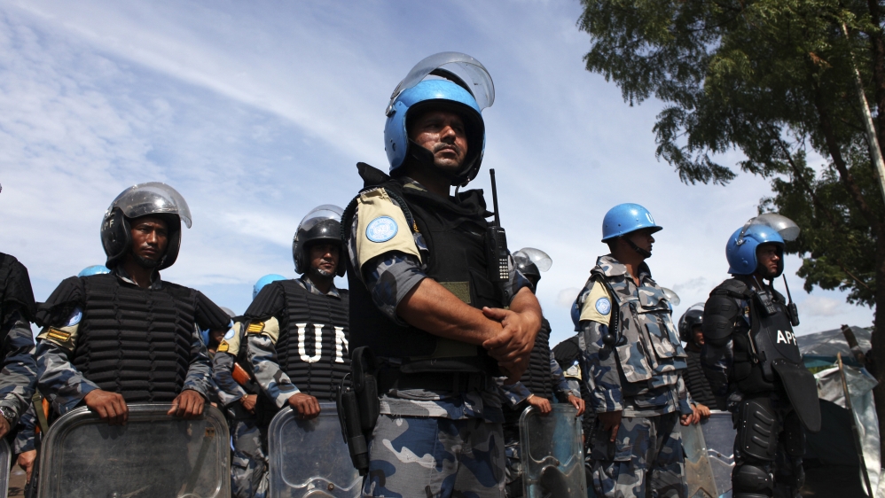U.N. peacekeepers in South Sudan
