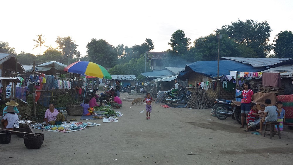IDP camp, Myanmar