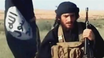 Screengrab of iSIL spokesman Abu Mohamed al-Adnani [Al Jazeera]