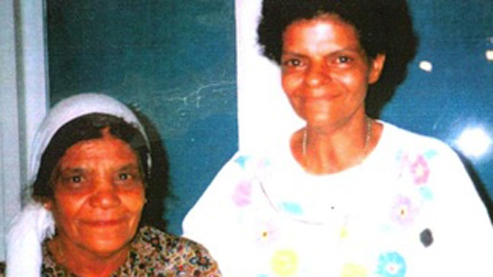 Tziona Heiman, shown with her biological mother, was taken from a Jerusalem hospital as a baby [Courtesy of Amram] 