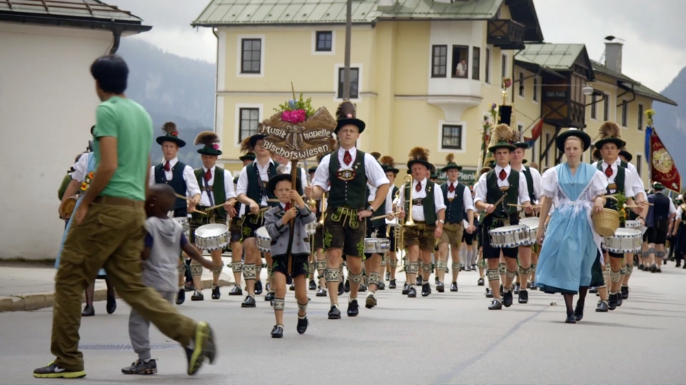 Cafe Waldluft is located in the Bavarian town of Berchtesgaden [Matthias Kossmehl / Al Jazeera]
