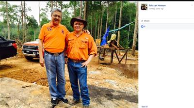 Abdul Hakam Hadi and Faidzan Hassan