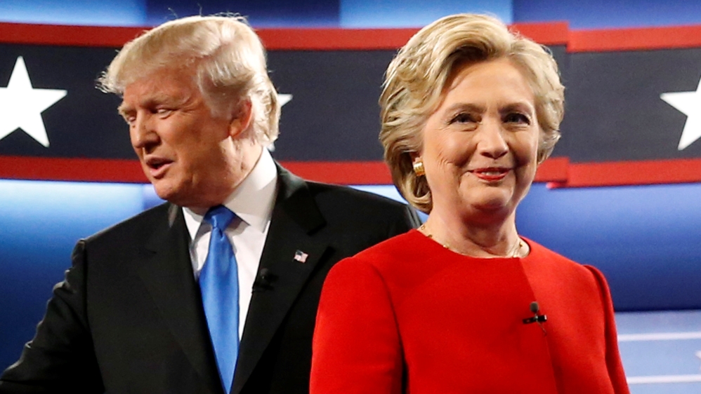 A record 100 million people were expected to watch the first debate between Republican Donald Trump and Democrat Hillary Clinton [Reuters]