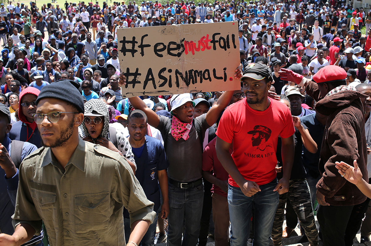 South Africa: Students'' fees protests turn violent