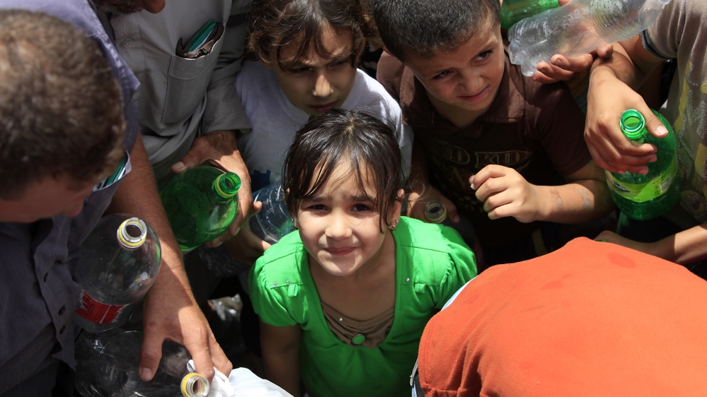 Water shortages Palestine