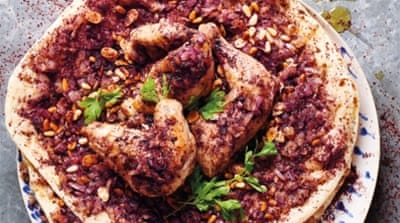 Kalla's favourite dish is currently musakhan - 'a simple, poor man's food taken to another level' [Photo courtesy of Ria Osbourne] 