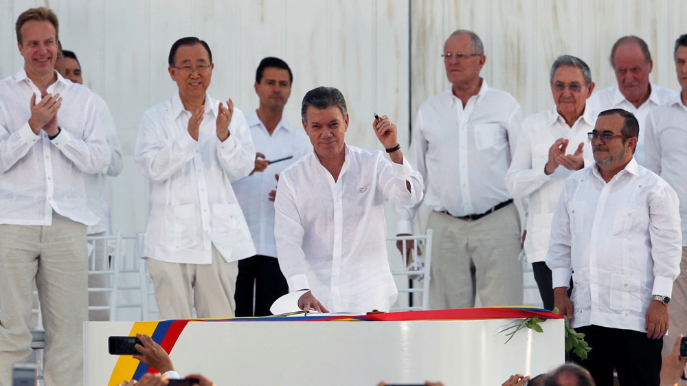 Colombian President Juan Manuel Santos