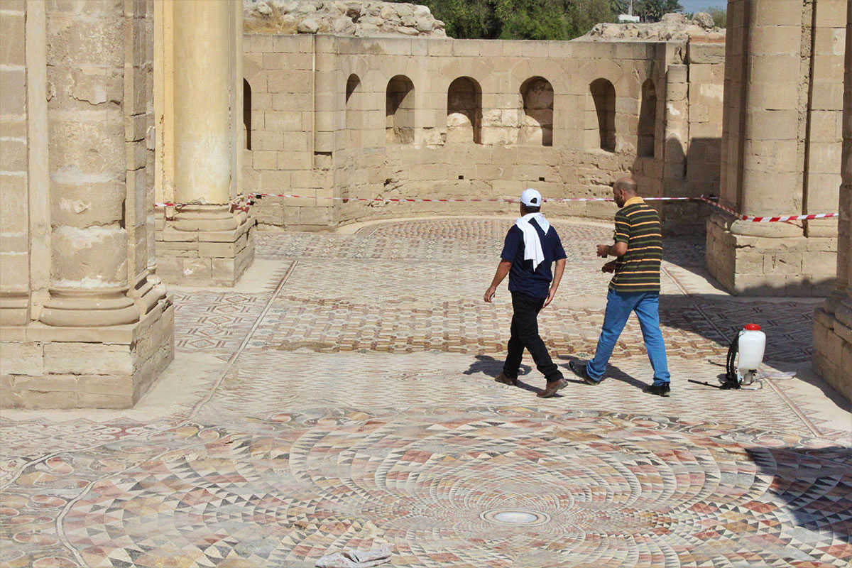 Hisham''s Palace Mosaic Restoration/ Please Do Not Use