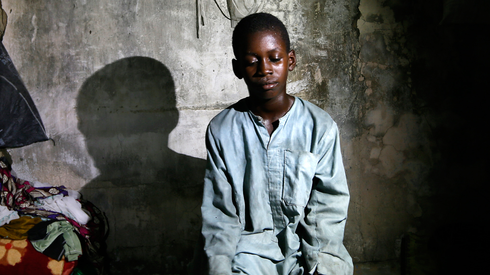 George Osodi looks at the victims of Boko Haram, profiling children who have lost their parents because of conflict [George Osodi]