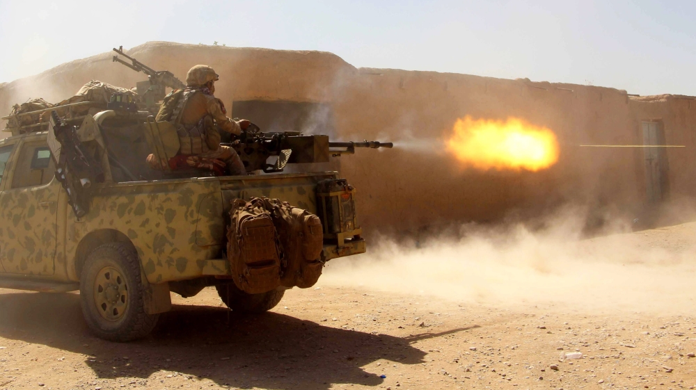 Afghan security forces launched operation against Taliban