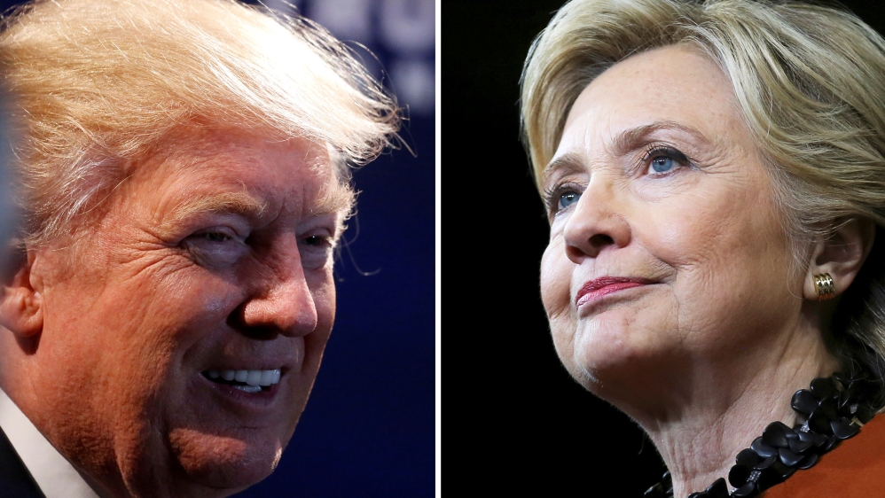 Hillary Clinton and Donald Trump