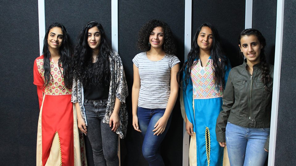 Members of Palestine Street helped to launch an all-female hip-hop group in the camp in 2013 [Jaclynn Ashly/Al Jazeera]