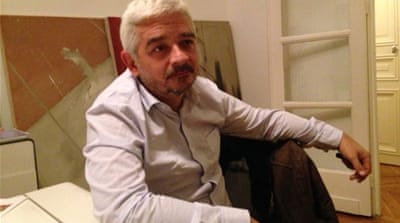 Gregory Reibenberg has dealt with the trauma of the Paris attacks through writing and art [Al Jazeera]