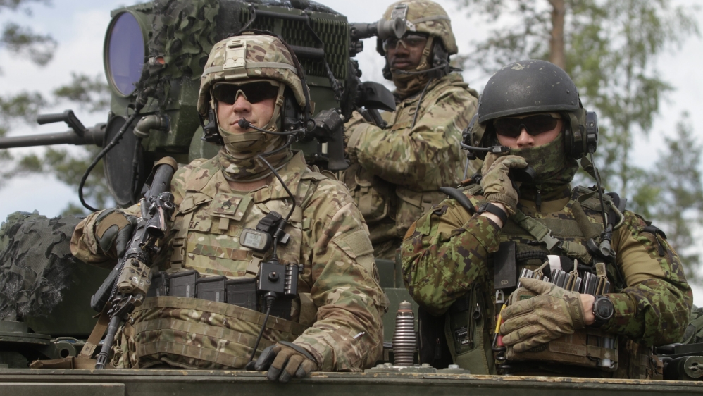 Saber Strike exercise at Tapa Training Base