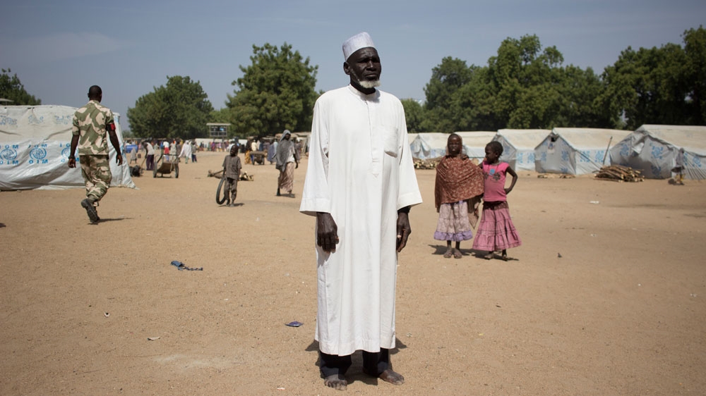An IDP who fled Boko Haram to Bama
