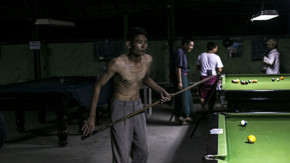 
Kachin youth, who have little educational or employment opportunities, are very susceptible to falling into addiction [David Shaw/Al Jazeera]
