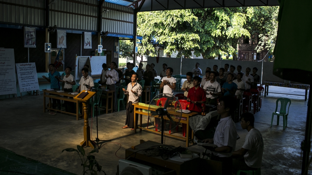 The rehabilitation camps are Christian faith-based and try to eradicate addiction in people's lives by replacing it with religion [David Shaw/Al Jazeera]