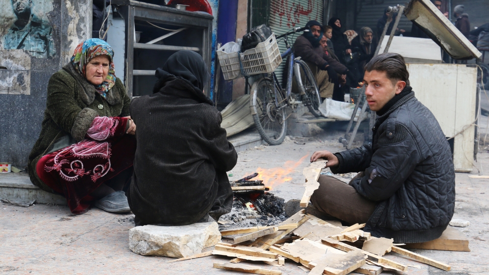 About 1,200 civilians are due to be initially evacuated [Abdlrahman Ismail/Reuters]