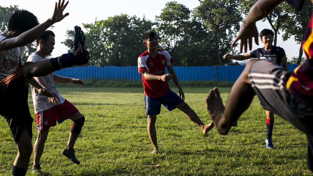 Pat Jasan, a local church-based anti-drugs movement, have set up many drug rehabilitation camps such as this one - The Rebirth Rehabilitation Centre [David Shaw/Al Jazeera]