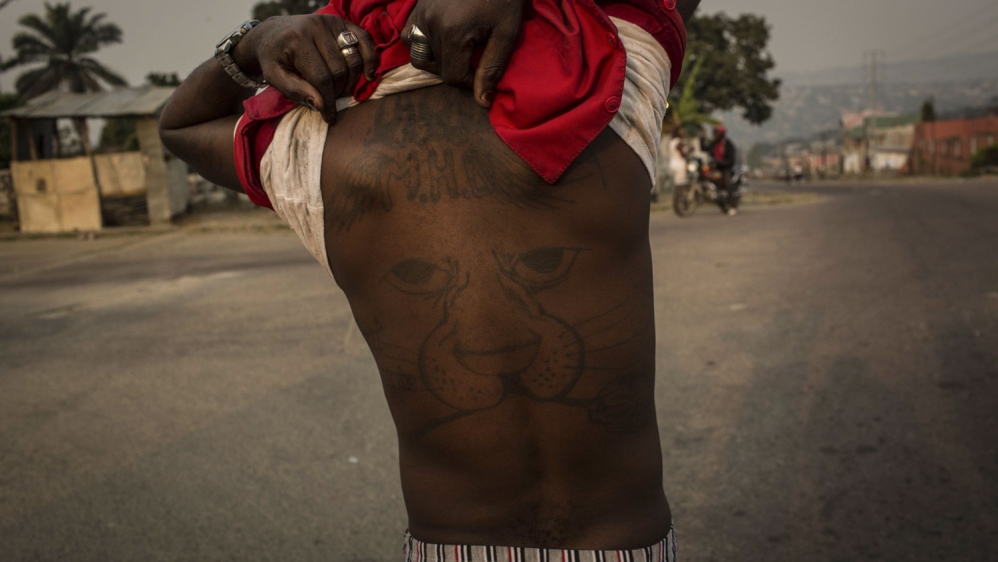 'I consider myself an artist, and I am attracted to beautiful images. My tattoos express who I am' [Francesca Volpi/Al Jazeera]