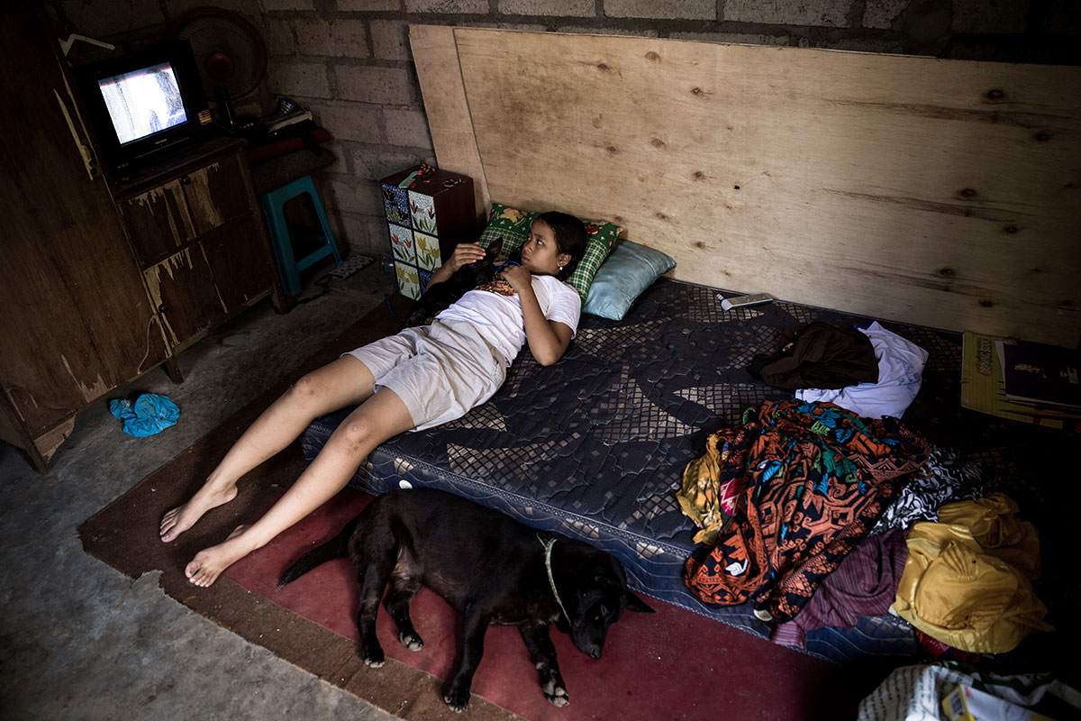 A Solo Balinese Girl Stray Dogs Rescuer/ Please Do Not Use