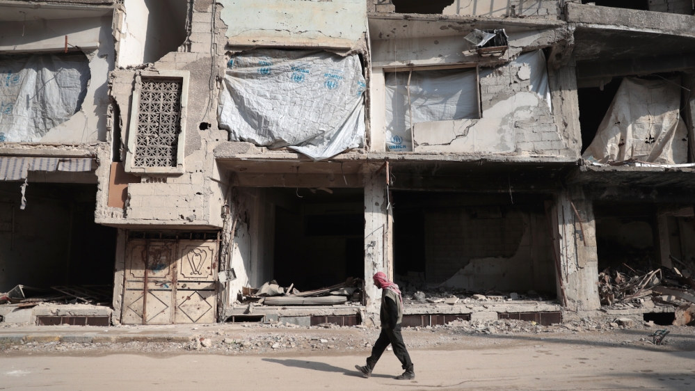 Russia and Iran provide crucial military support to Assad [Abd Doumany/AFP]