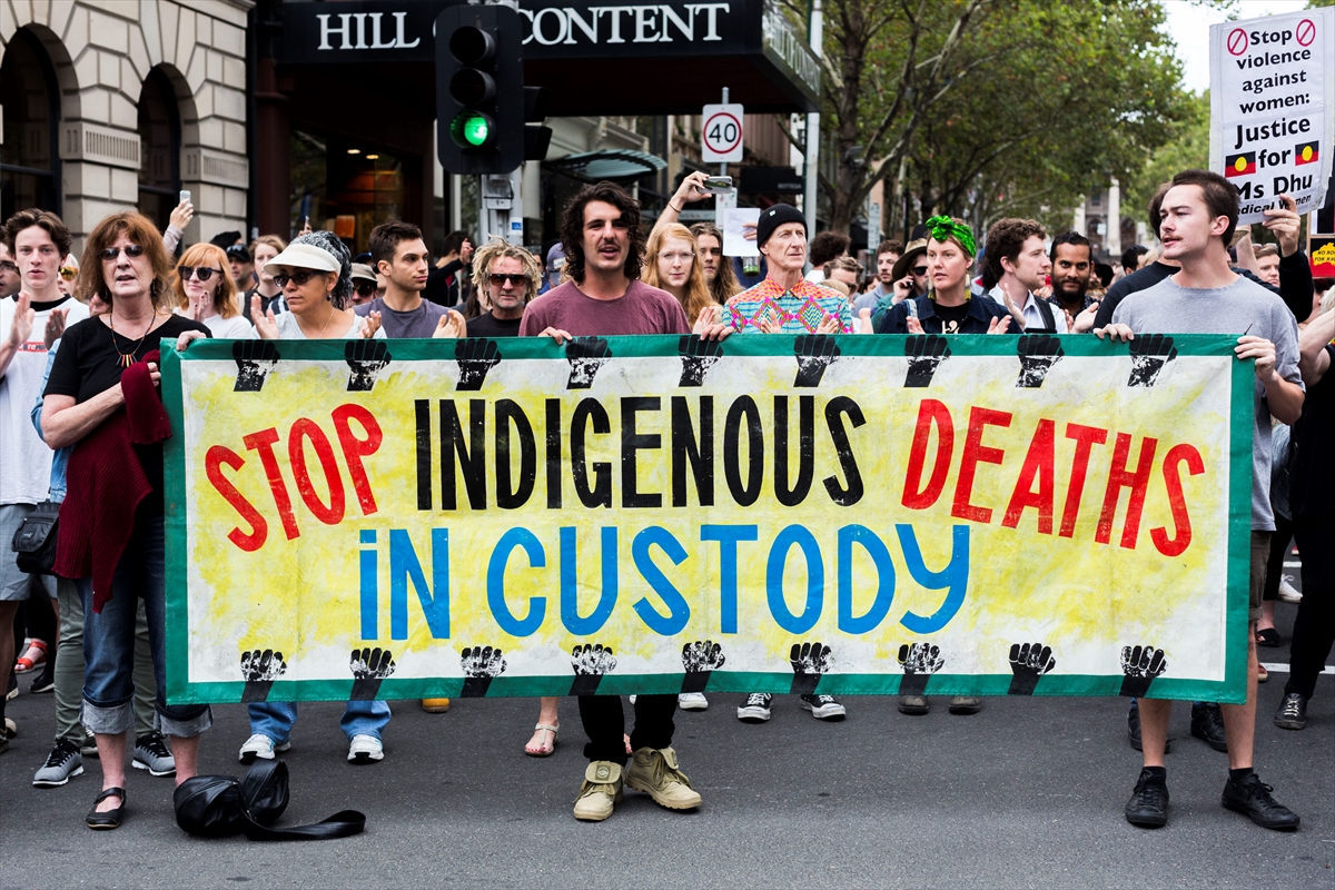 MELBOURNE, AUSTRALIA, "Australia Day" Protests