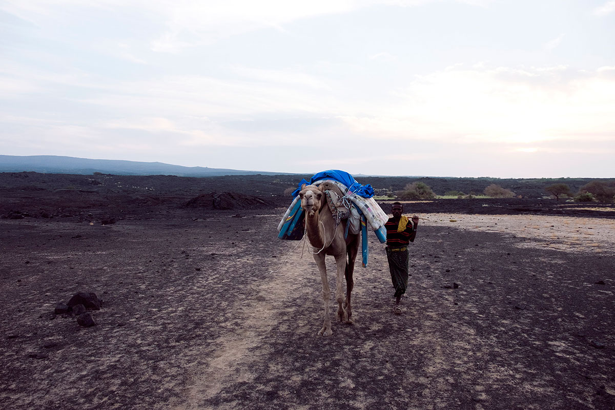 Visiting the lava lake of Erta Ale, Ethiopia/ Please Do Not Use