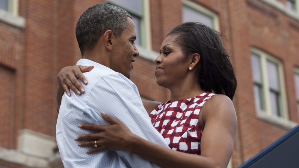 Barack Obama's wife, Michelle, who also is a talented, emotive and charismatic speaker, was seen as a role model by many women in the US [Jim Lo Scalzo/EPA] 