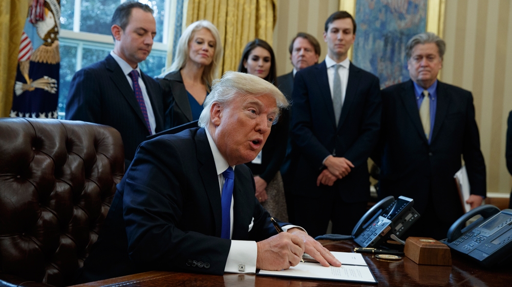 trump pipeline order