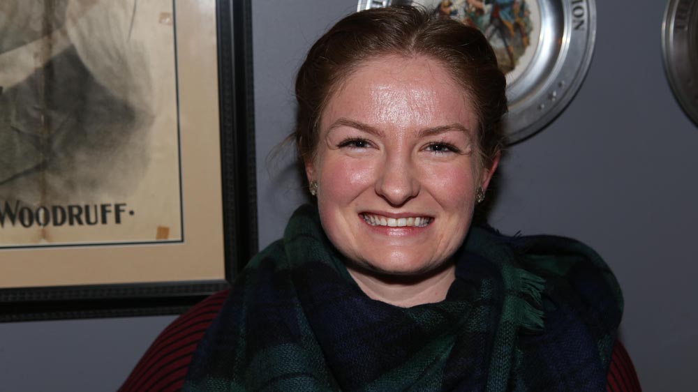 Bridget King: 'What's good about Donald Trump is that people are talking about politics again' [Barbara McCarthy/Al Jazeera]