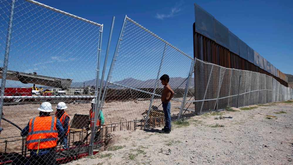 US-Mexico border wall