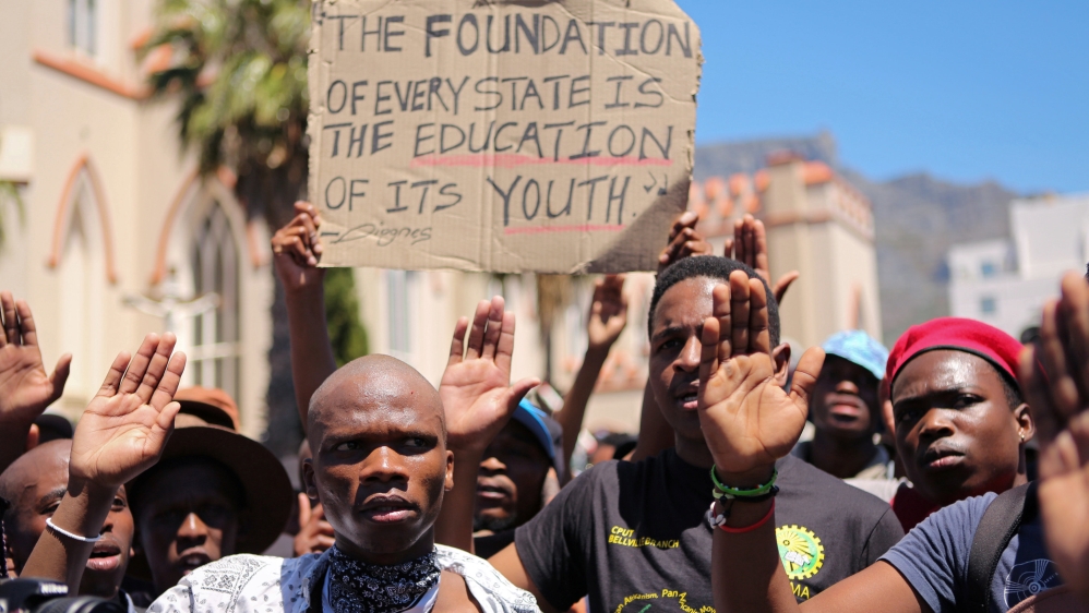 Late last year the country was hit by weeks of protests after students demanded free education [Reuters]