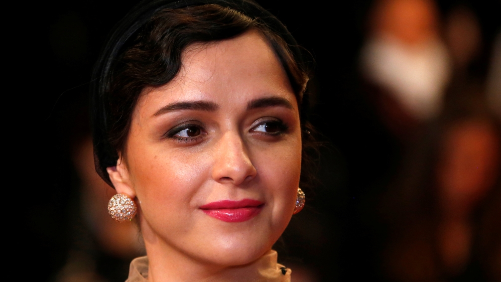 Cast member Taraneh Alidoosti poses on the red carpet ahead of the screening for the film "Forushande" (The Salesman) in competition at the 69th Cannes Film Festival in Cannes