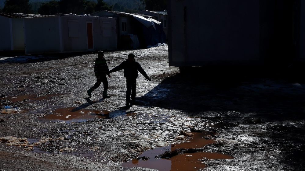 Greece's migration minister says the burden of the refugee crisis has been unfairly placed on Greece [Orestis Panagiotou/EPA] 