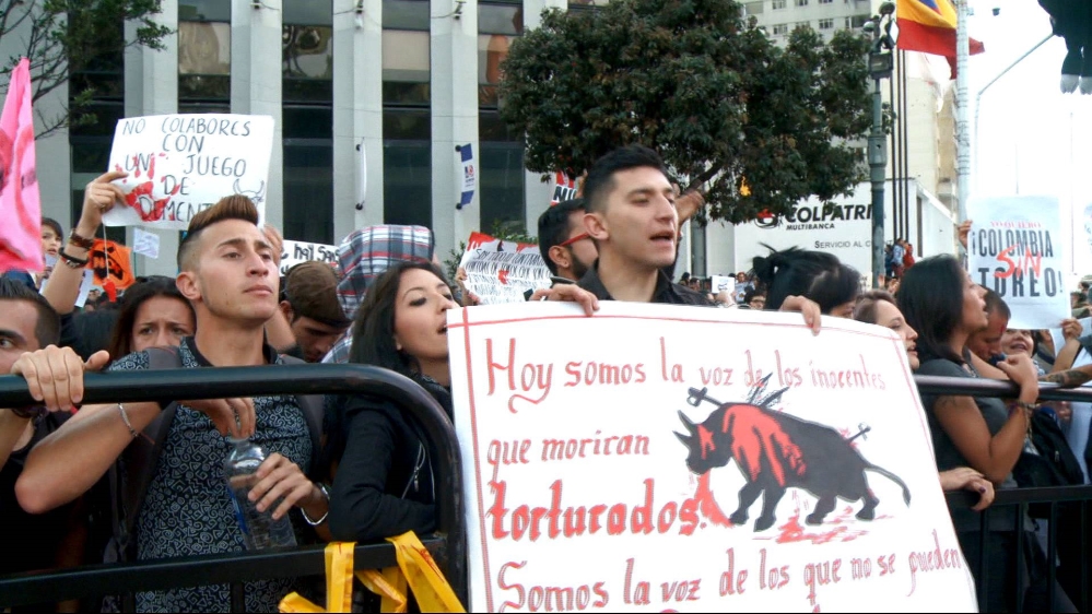 Colombia bullfighting