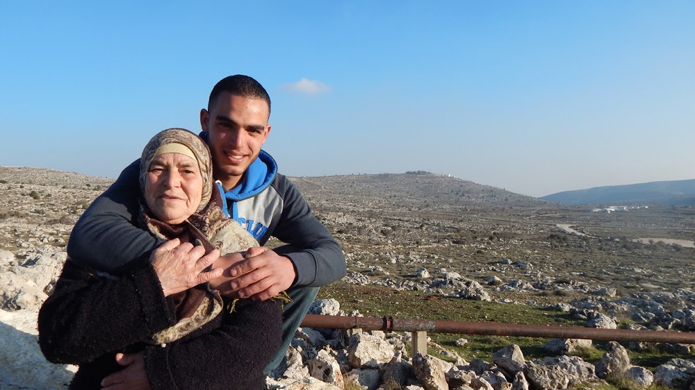Mariam and her family have managed to collect 100 olive, grape, orange, and lemon saplings, hoping to plant them in the land one day [Shatha Hammad/ Al Jazeera]