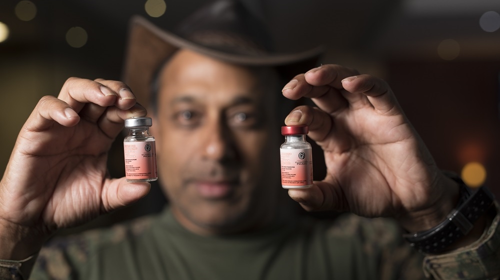 Currently, 2500 vials of the antivenom have been produced as part of a test batch. First freeze-dried, it can be stored at room temperature. [Malaka Mp/Al Jazeera]