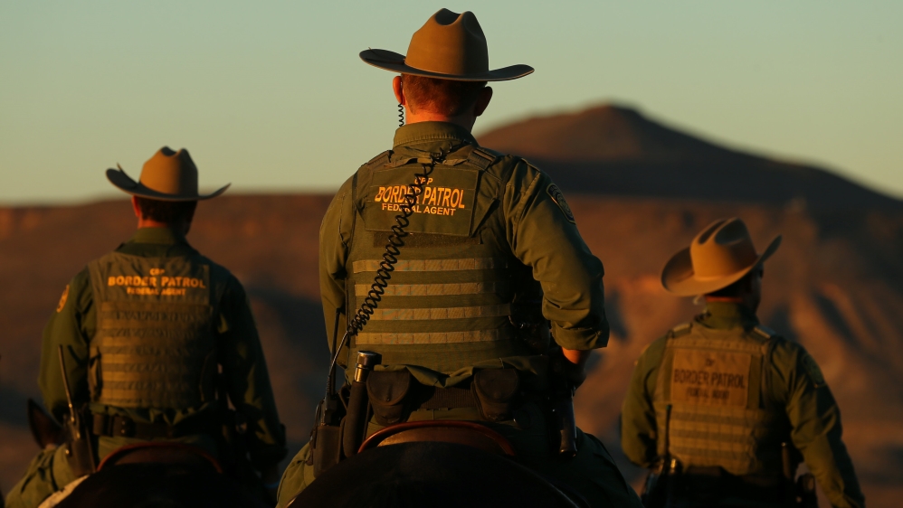 File Photo: U.S. Border Patrol agents from Boulevard Station, California