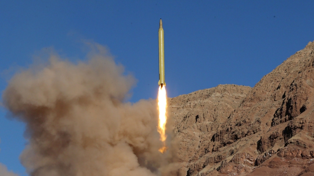 Ballistic missile is launched and tested in an undisclosed location, Iran
