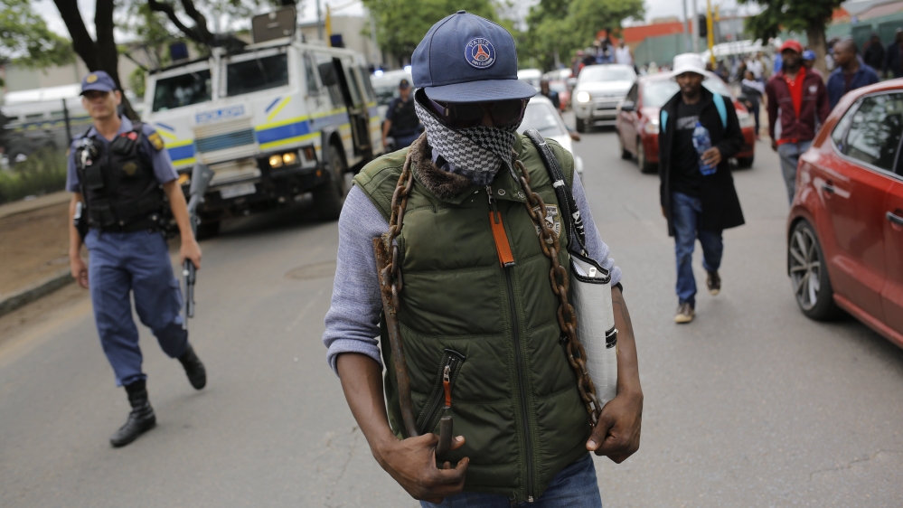 South Africa xenophobia