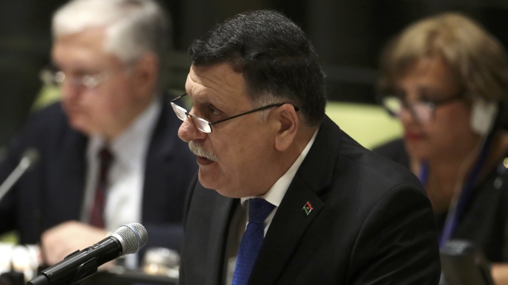 Prime Minister Fayez Mustafa Al-Sarraj of Libya