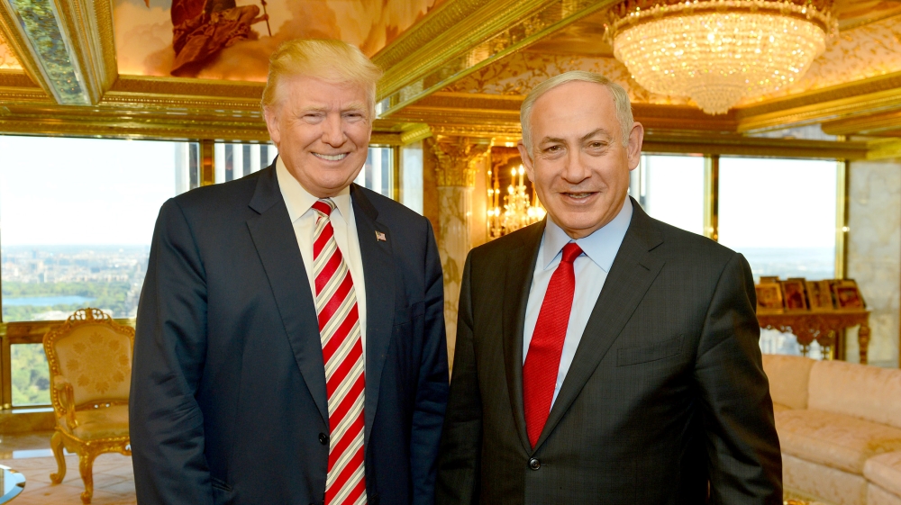 US President Donald Trump and Israeli Prime Minister Benjamin Netanyahu