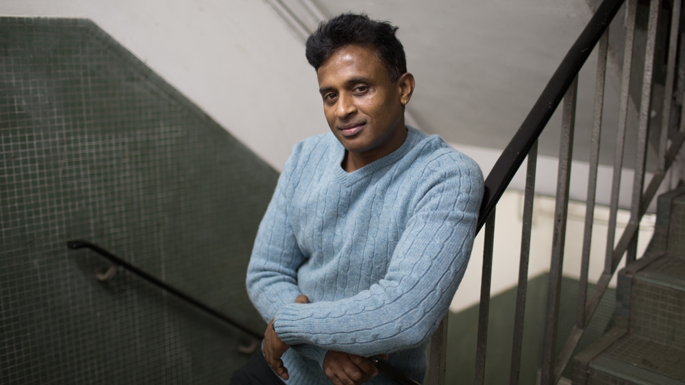 
Kumara, a former soldier, fled Sri Lanka in 2003 during the country's civil war [Maria de la Guardia/Al Jazeera] 