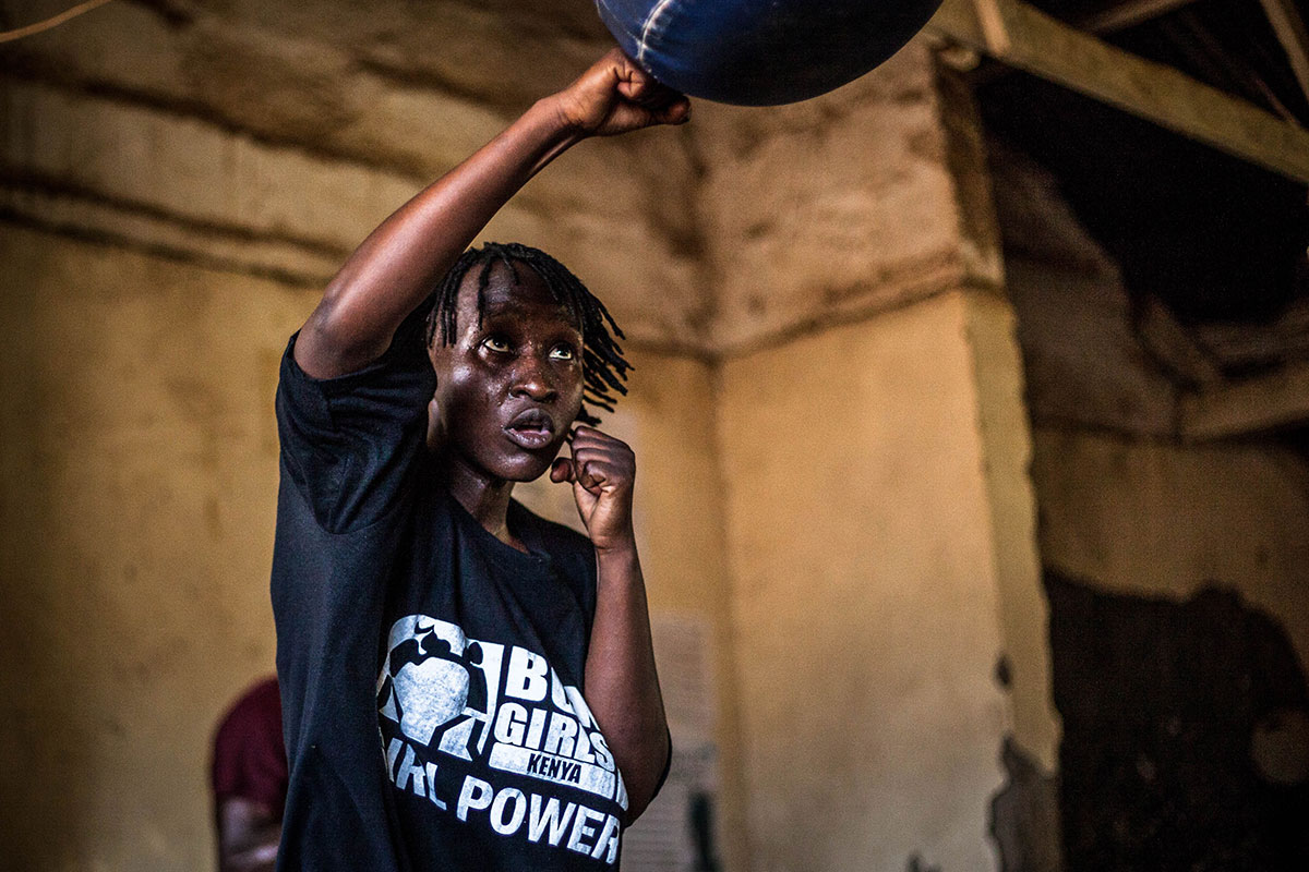 Girls Boxing Nairobi Kenya/Please Do Not Use