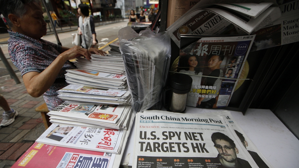 Edward Snowden is currently in Russia protected by the Kremlin [AP Image]